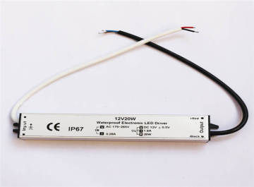 20W LED Driver Waterproof 85-265VAC IP65