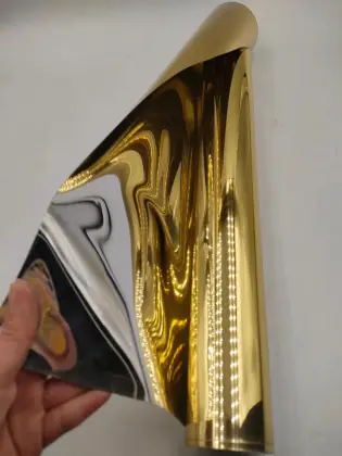 Metallized Golden PET film for Vacuum Forming