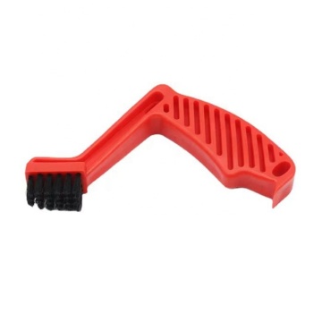 Car Detailing Foam Pad Clean Brush: Abrasive Wax Trace Desalination with Plastic Handle