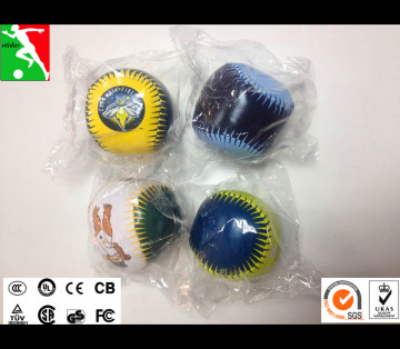 juggling ball soccer ball Fill the PP cotton soft baseball stuffed plush toy&custom plush toy, soft ball
