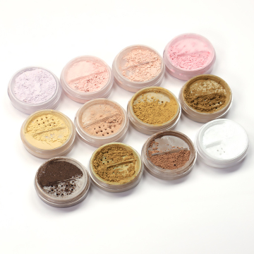 Custom High Quality Translucent Luxury Loose Powder - Maquillaje Talc Free Waterproof Vegan Shimmer Setting Powder