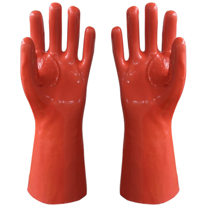 Lime Reinforce PVC Coated Gloves