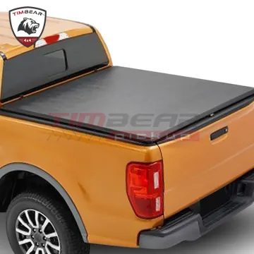 Timbear 4X4 Pickup Truck Soft Tri Bed Cover for Ford Ranger T6 T7 T8