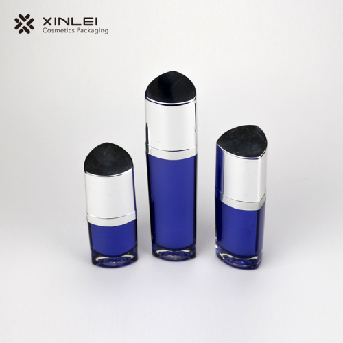 Custom Triangle shape fancy acrylic serum bottles