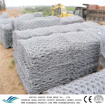 Hot-Dipped Galvanized Hexagonal Mesh