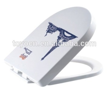 special design plastic matrial toilet seat cover