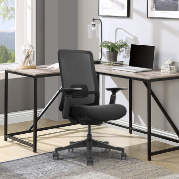 Modern Luxury Swivel Office Chair - BIFMA Certified Adjustable Arm CEO Executive Chair