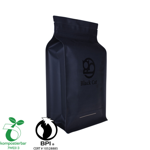 Matériau laminé rond inférieur eco sac aliment