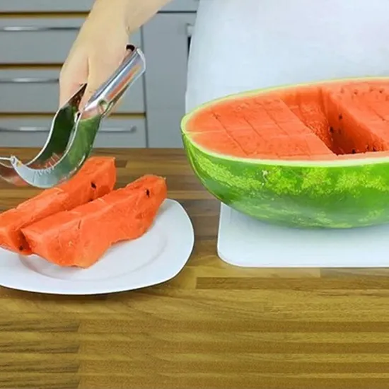 stainless steel watermelon knife cutter spliter