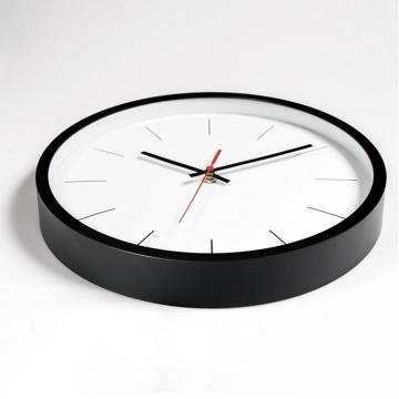 12 Inch Promotion Plastic Wall Clock with Logo Printing - Modern Home Decoration