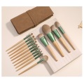 Set de cepillo de maquillaje profesional de 14pcs