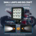 9 Led Square Led Motorcycle Lights