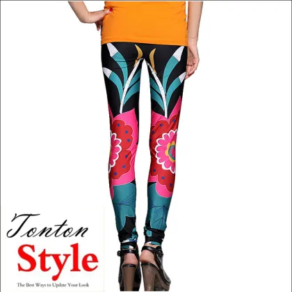 Custom printed tights girls full body leggings