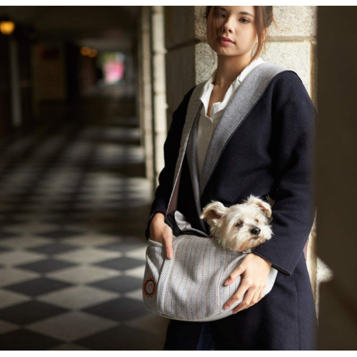 Light Grey Pet Sling Carrier