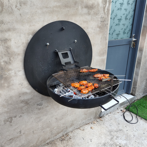 China Corten Steel Fire Pit Garden Grill For Cooking Factory