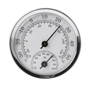 Wall-Mounted Temperature and Humidity Meter for Home