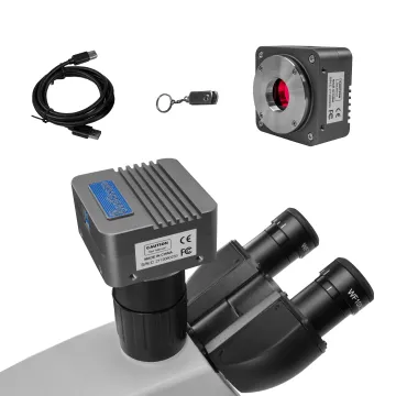High Resolution 21MP USB3.0 CMOS C-mount Color Digital Microscope Camera - BestScope BUC5F-2100C