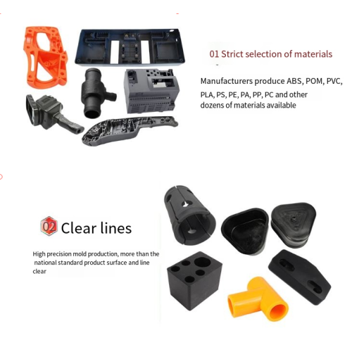 ABS injection molded service plastic parts