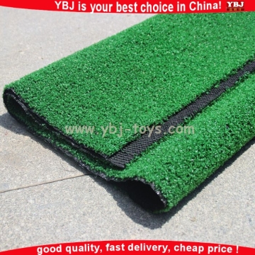 Guangzhou YBJ hot sale white artificial grass car mat and artificial onion grass