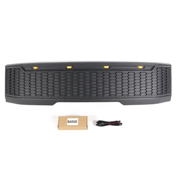 Front Grill with LED Lights for Ford F-150 Lightning 2023