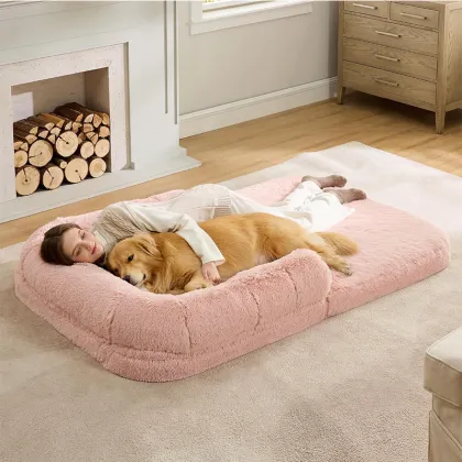 Washing Machine Safe Pet Bed for Dogs and Cats