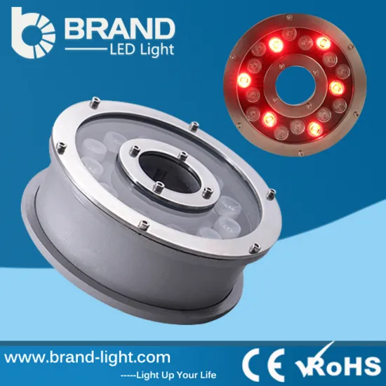 hot sale new design best price project using modern garden pond led light