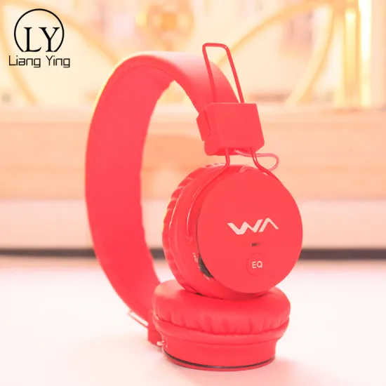 Professional headphone factory FM radio headphone TF card headphone