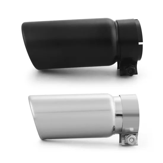 OE Replacement Black Chrome Exhaust Tip for Toyota Tacoma (2005-2021): PT932-35180-02/PT9323518002