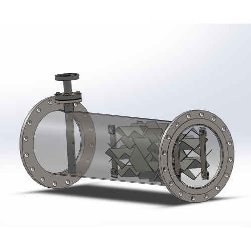 SX Static Mixer with stainless steel