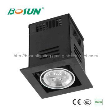 12x1W Rectangle LED Grid Light