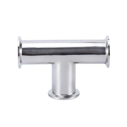 Tri-clamp 3 Way Equal Tee Fittings Connector