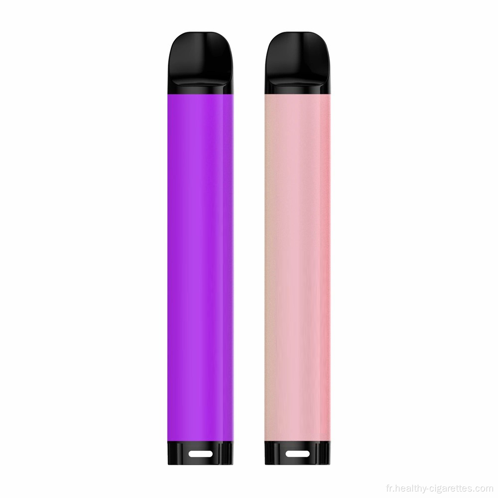 Slim Vape Stylo jetable Vape 800 plus bouffées