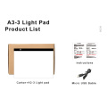 Ultra-slim acrylic material led artcraft tracing light pad