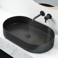 Oval Bathroom Vessel Sink for Countertops