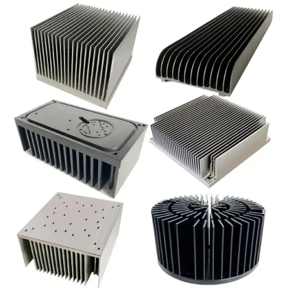 Heatsink Profile Extruded Heatsink Aluminum Custom Heat Sink