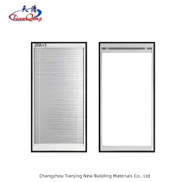 Lightweight Low-E Single Glaze Electric Blind Window
