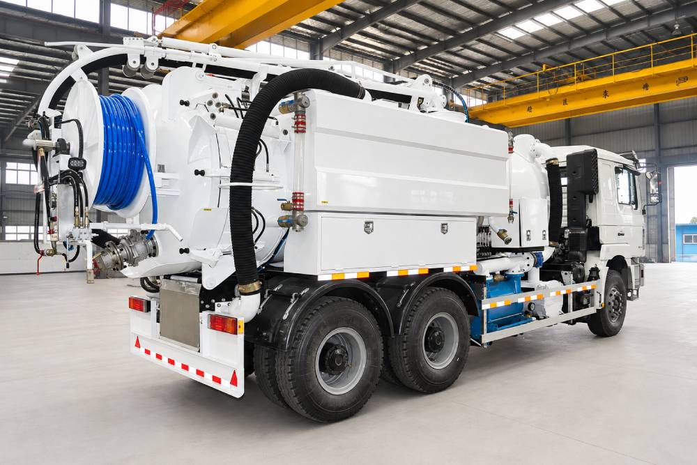 Combined Vacuum Jetting Trucks