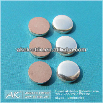Stamping part Welding compound contact for switches with RoHS approved