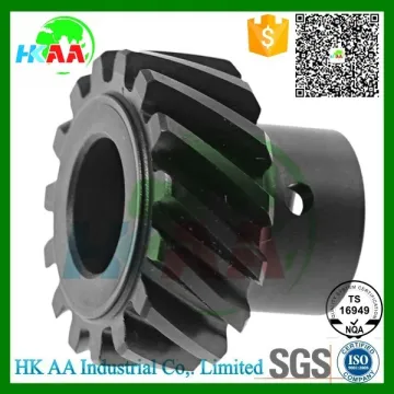 TS16949 certified precision machined heavy duty steel composite distributor gear for auto spare parts