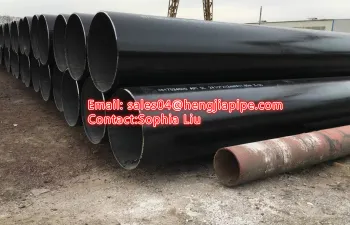 API 5L X56 LSAW steel pipes