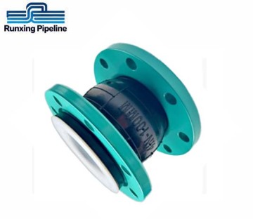 PTFE-Lined Rubber Expansion Joint for Chemical Applications