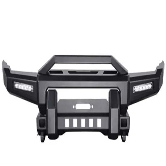 Black Steel Front Bumper Bull Bar for Jimny JB23 JB33 JB43 1998-2017