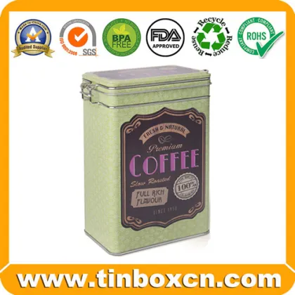 Metal Tin Can Coffee Tin Box