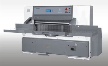 Qzx / Cg / Tg Hydraulic Double Digital Display Paper Cutter Paper Converting Machine