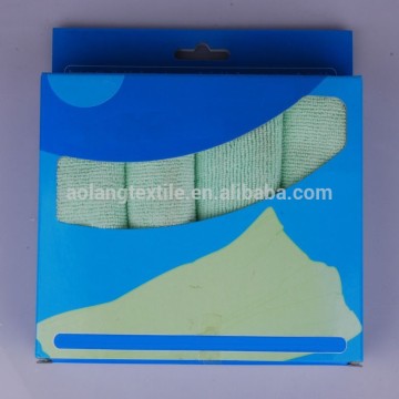 80% polyester and 20% polyamide microfiber dash washing cloth,microfiber cleaning cloth