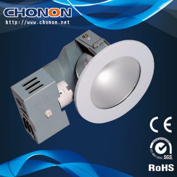 1xPLC10watt downlight with glass cover
