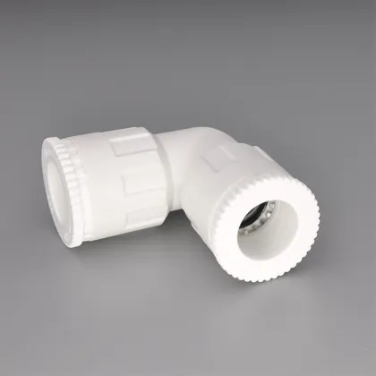 National patent plastic pipe fitting