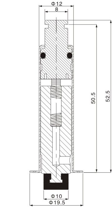 Dimension of BAPC212050501 Armature Assembly: