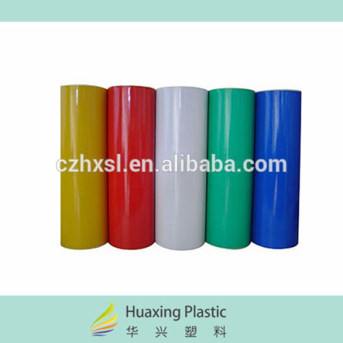 plastic color PVC roll