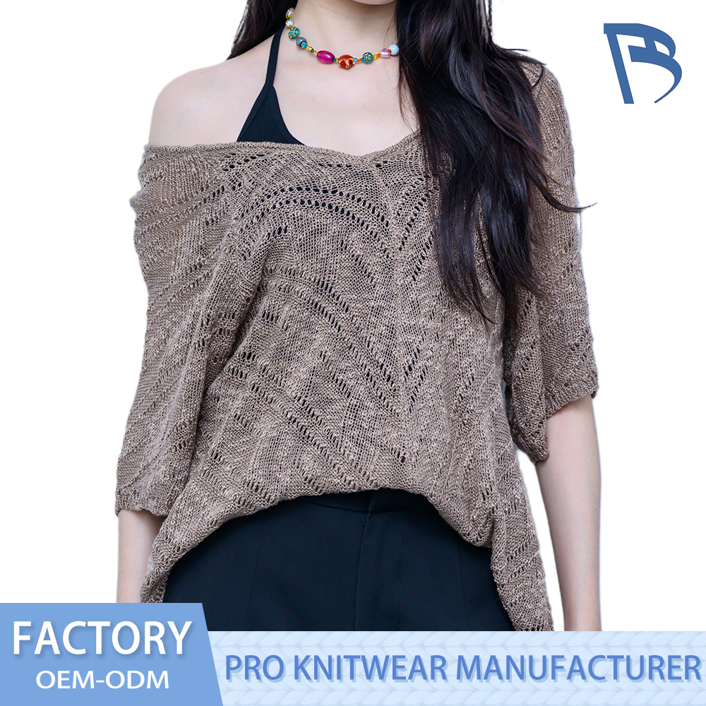 Sweater separuh payudara wanita lembut 60